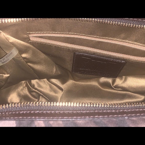 Coach zebra print satchel bag - Picture 5 of 8